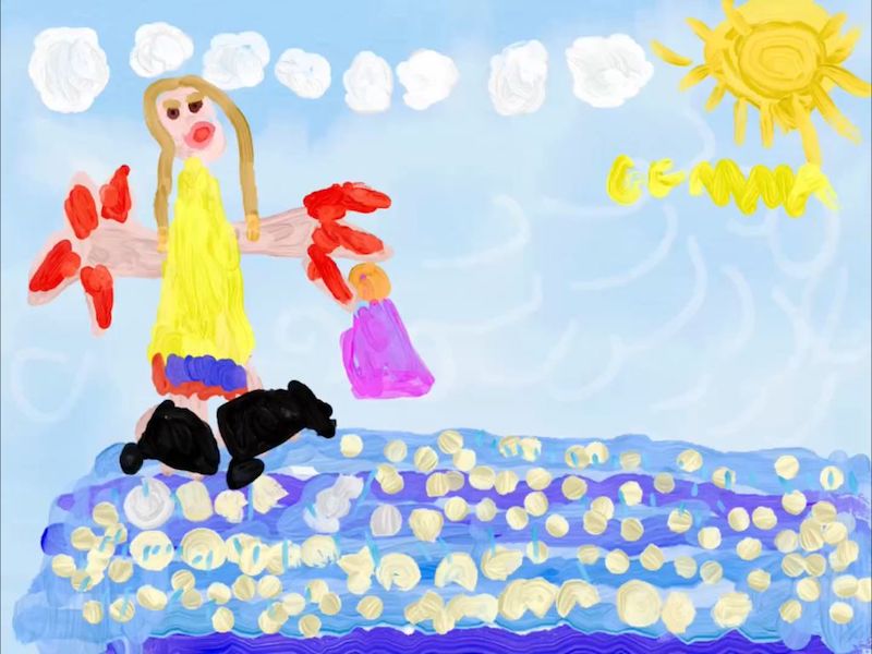 In un mare di conchiglie – Gemma 6 anni